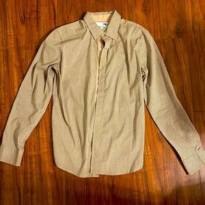 Mens button down dress shirt